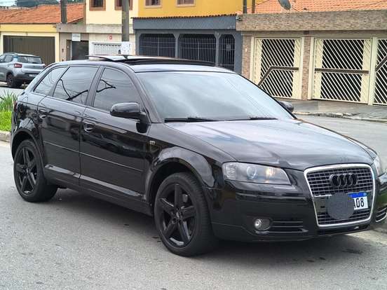 AUDI-A3-2.0 TFSI SPORTBACK 16V GASOLINA 4P S-TRONIC AUDI-A3-2008