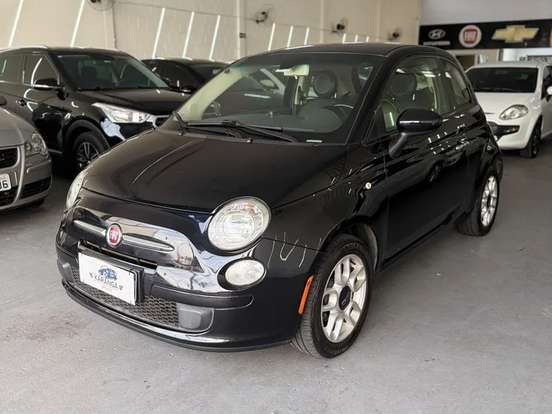 FIAT-500-1.4 CULT 8V FLEX 2P AUTOMATIZADO FIAT-500-2011