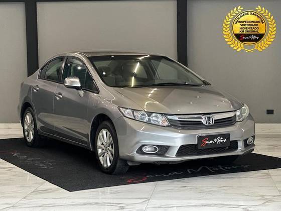 HONDA CIVIC 1.8 LXS 16V FLEX 4P AUTOMÁTICO
