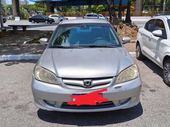 HONDA-CIVIC-1.7 LX 16V GASOLINA 4P MANUAL HONDA-CIVIC-2004