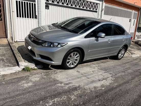HONDA-CIVIC-1.8 LXS 16V FLEX 4P AUTOMÁTICO HONDA-CIVIC-2013