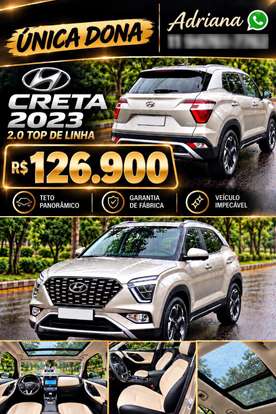 HYUNDAI-CRETA-2.0 FLEX ULTIMATE AUTOMÁTICO HYUNDAI-CRETA-2022