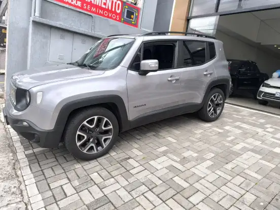JEEP-RENEGADE-1.8 16V FLEX LONGITUDE 4P AUTOMÁTICO JEEP-RENEGADE-2021