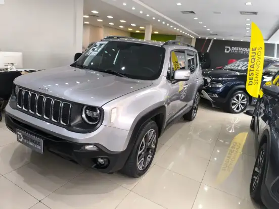 JEEP-RENEGADE-1.8 16V FLEX LONGITUDE 4P AUTOMÁTICO JEEP-RENEGADE-2021