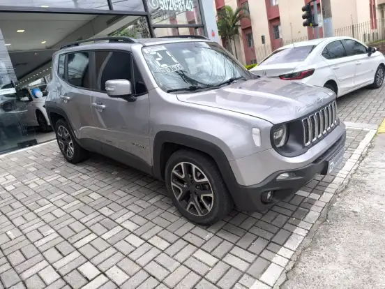 JEEP-RENEGADE-1.8 16V FLEX LONGITUDE 4P AUTOMÁTICO JEEP-RENEGADE-2021