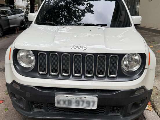 JEEP-RENEGADE-1.8 16V FLEX LONGITUDE 4P AUTOMÁTICO JEEP-RENEGADE-2016