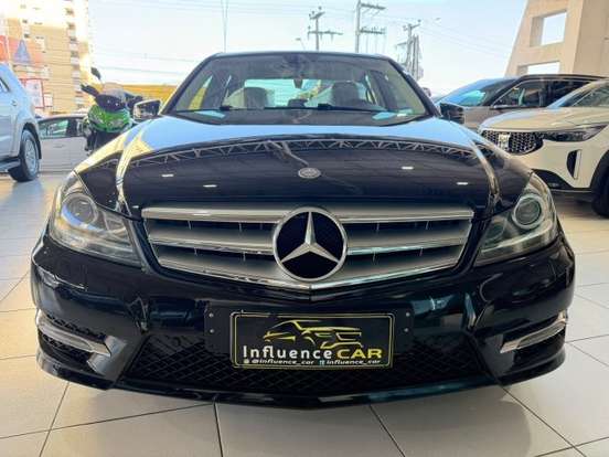 MERCEDES-BENZ-C 200-1.8 CGI TURBO SPORT 16V GASOLINA 4P AUTOMÁTICO MERCEDES-BENZ-C 200-2014