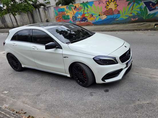 MERCEDES-BENZ-A 45 AMG-2.0 16V TURBO GASOLINA 4P AUTOMATIZADO MERCEDES-BENZ-A 45 AMG-2015