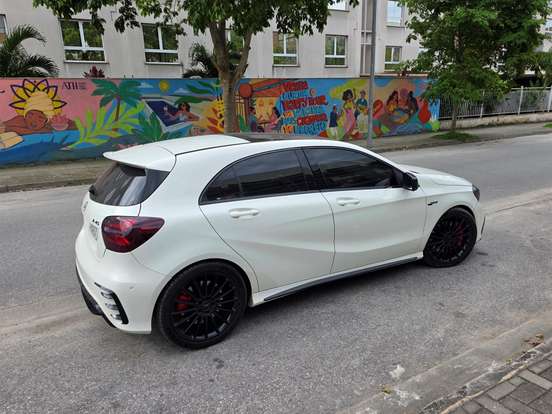 MERCEDES-BENZ-A 45 AMG-2.0 16V TURBO GASOLINA 4P AUTOMATIZADO MERCEDES-BENZ-A 45 AMG-2015