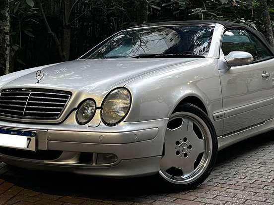 MERCEDES-BENZ-CLK 320-3.2 SPORT CABRIOLET V6 GASOLINA 2P AUTOMÁTICO MERCEDES-BENZ-CLK 320-1999