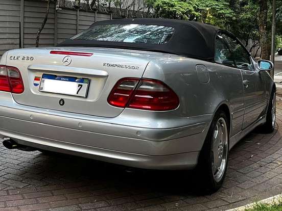 MERCEDES-BENZ-CLK 320-3.2 SPORT CABRIOLET V6 GASOLINA 2P AUTOMÁTICO MERCEDES-BENZ-CLK 320-1999