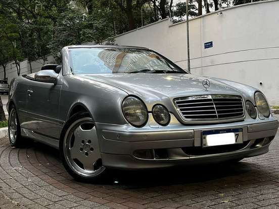 MERCEDES-BENZ-CLK 320-3.2 SPORT CABRIOLET V6 GASOLINA 2P AUTOMÁTICO MERCEDES-BENZ-CLK 320-1999
