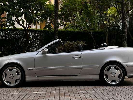 MERCEDES-BENZ-CLK 320-3.2 SPORT CABRIOLET V6 GASOLINA 2P AUTOMÁTICO MERCEDES-BENZ-CLK 320-1999
