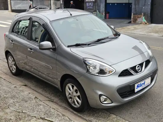 NISSAN-MARCH-1.6 SV 16V FLEX 4P XTRONIC NISSAN-MARCH-2017