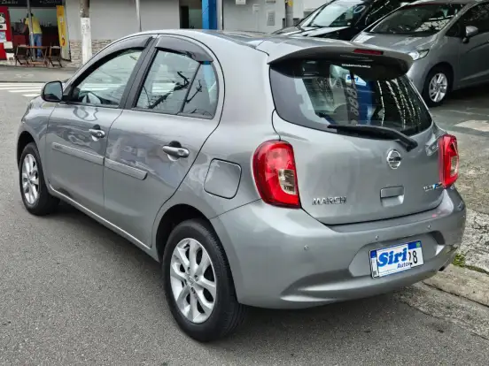 NISSAN-MARCH-1.6 SV 16V FLEX 4P XTRONIC NISSAN-MARCH-2017