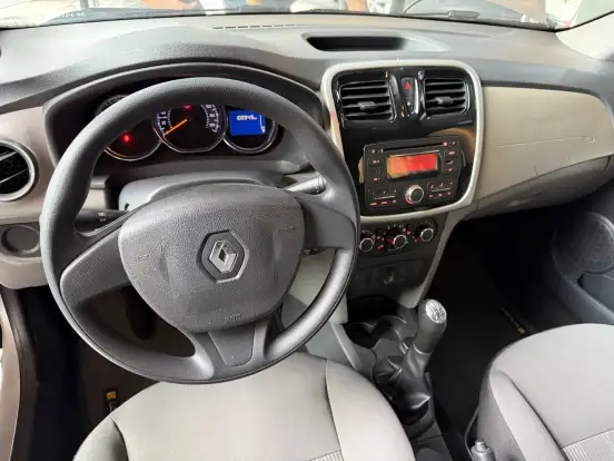 RENAULT-LOGAN-1.6 EXPRESSION 8V FLEX 4P MANUAL RENAULT-LOGAN-2015