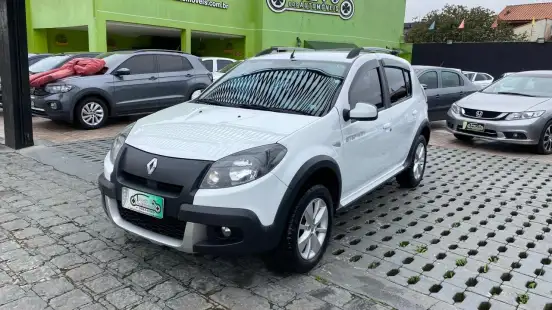 RENAULT-SANDERO-1.6 STEPWAY TWEED 8V FLEX 4P MANUAL RENAULT-SANDERO-2013