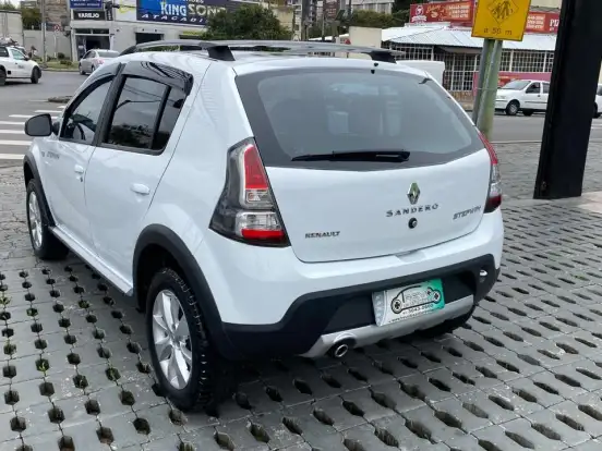 RENAULT-SANDERO-1.6 STEPWAY TWEED 8V FLEX 4P MANUAL RENAULT-SANDERO-2013