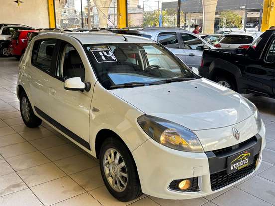 RENAULT-SANDERO-1.6 PRIVILÉGE 16V FLEX 4P AUTOMÁTICO RENAULT-SANDERO-2013