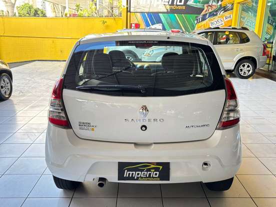 RENAULT-SANDERO-1.6 PRIVILÉGE 16V FLEX 4P AUTOMÁTICO RENAULT-SANDERO-2013