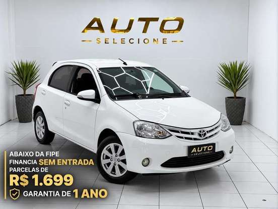 TOYOTA-ETIOS-1.5 XLS 16V FLEX 4P MANUAL TOYOTA-ETIOS-2016