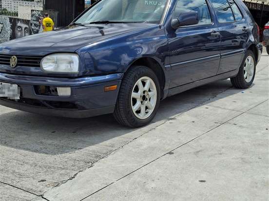VOLKSWAGEN-GOLF-2.0 MI GLX 8V GASOLINA 4P MANUAL VOLKSWAGEN-GOLF-1996