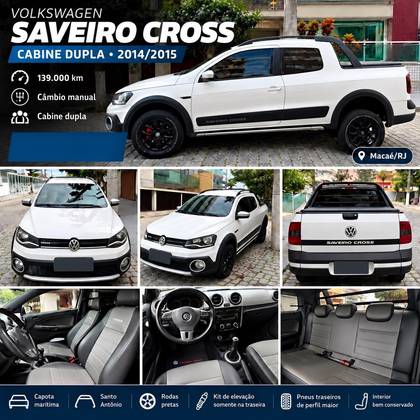 VOLKSWAGEN SAVEIRO 1.6 CROSS CD 16V FLEX 2P MANUAL