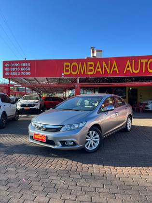 HONDA CIVIC 1.8 LXS 16V FLEX 4P AUTOMÁTICO
