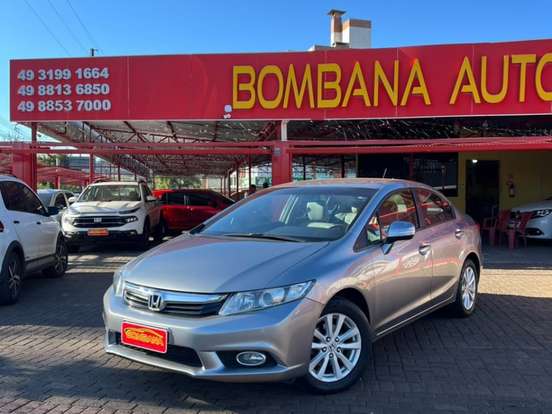 HONDA-CIVIC-1.8 LXS 16V FLEX 4P AUTOMÁTICO HONDA-CIVIC-2013