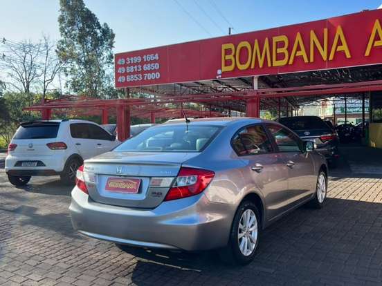 HONDA-CIVIC-1.8 LXS 16V FLEX 4P AUTOMÁTICO HONDA-CIVIC-2013
