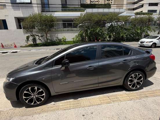 HONDA-CIVIC-1.8 LXS 16V FLEX 4P AUTOMÁTICO HONDA-CIVIC-2014