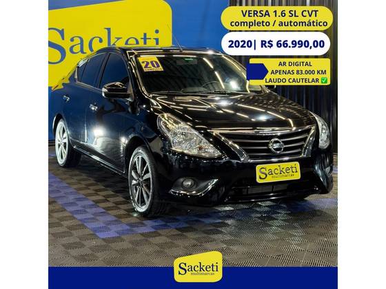 NISSAN VERSA 1.6 16V FLEXSTART SL 4P XTRONIC