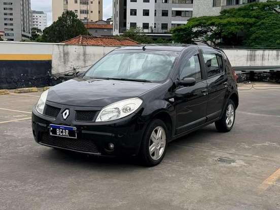 RENAULT-SANDERO-1.6 PRIVILÈGE 8V FLEX 4P MANUAL RENAULT-SANDERO-2008