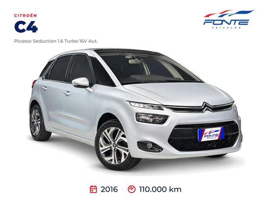 CITROËN-C4 PICASSO-1.6 SEDUCTION 16V TURBO GASOLINA 4P AUTOMÁTICO CITROËN-C4 PICASSO-2015