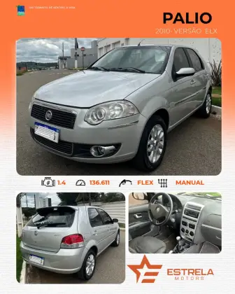 FIAT PALIO 1.4 MPI ELX 8V FLEX 4P MANUAL