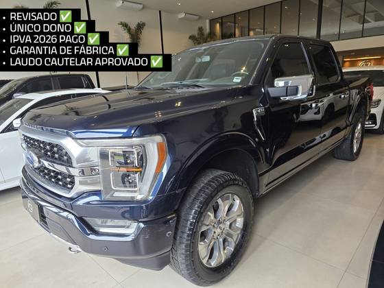 FORD F-150 5.0 V8 GASOLINA CD PLATINUM FX4 AUTOMÁTICO