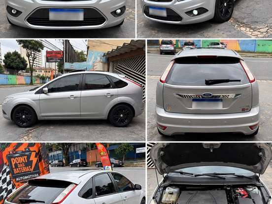 FORD-FOCUS-2.0 GHIA 16V GASOLINA 4P AUTOMÁTICO FORD-FOCUS-2008