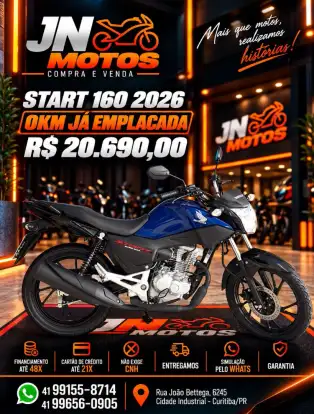 HONDA-CG 160 START ES-2026
