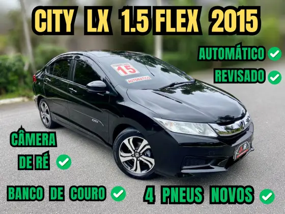 HONDA CITY 1.5 LX 16V FLEX 4P AUTOMÁTICO