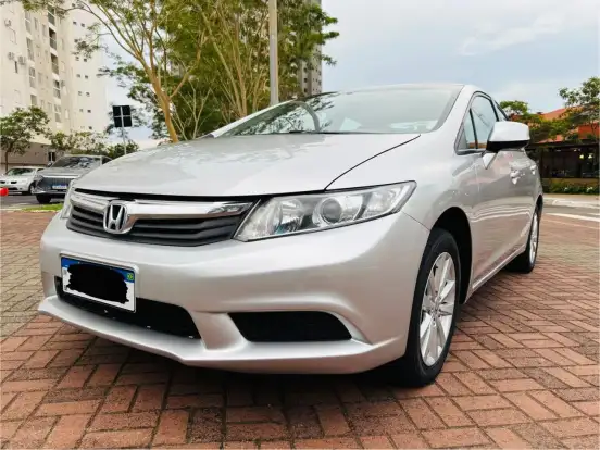 HONDA-CIVIC-1.8 LXS 16V FLEX 4P AUTOMÁTICO HONDA-CIVIC-2012