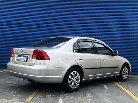 HONDA-CIVIC-1.7 LX 16V GASOLINA 4P AUTOMÁTICO HONDA-CIVIC-2002