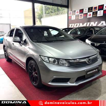 HONDA-CIVIC-1.8 LXS 16V FLEX 4P AUTOMÁTICO HONDA-CIVIC-2013