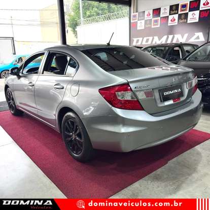 HONDA-CIVIC-1.8 LXS 16V FLEX 4P AUTOMÁTICO HONDA-CIVIC-2013