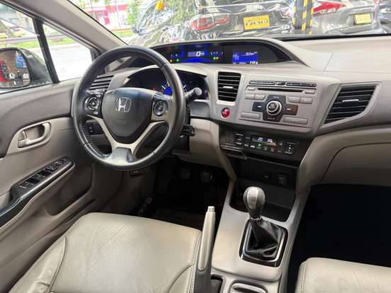 HONDA-CIVIC-1.8 LXS 16V FLEX 4P MANUAL HONDA-CIVIC-2013