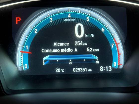 HONDA CIVIC 2.0 16V FLEXONE EXL 4P CVT