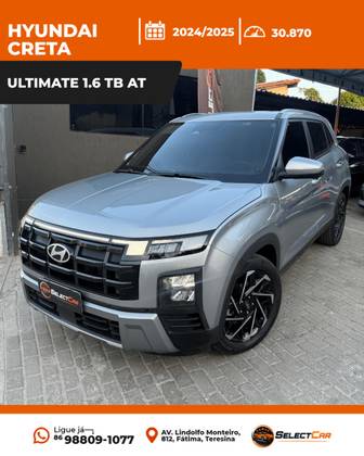 HYUNDAI CRETA 1.6 TGDI GASOLINA ULTIMATE DCT