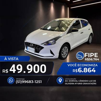 HYUNDAI HB20 1.0 12V FLEX SENSE MANUAL