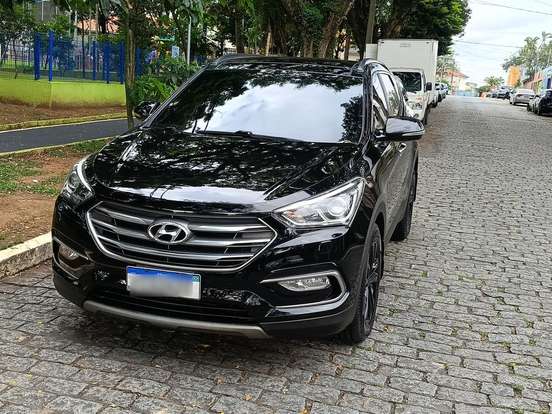 HYUNDAI-SANTA FÉ-3.3 MPFI 4X4 7 LUGARES V6 270CV GASOLINA 4P AUTOMÁTICO HYUNDAI-SANTA FÉ-2017