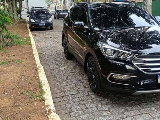 HYUNDAI-SANTA FÉ-3.3 MPFI 4X4 7 LUGARES V6 270CV GASOLINA 4P AUTOMÁTICO HYUNDAI-SANTA FÉ-2017