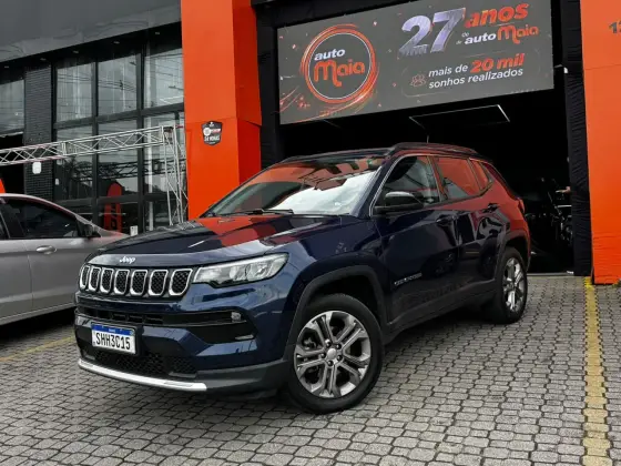 JEEP COMPASS 1.3 T270 TURBO FLEX LONGITUDE AT6